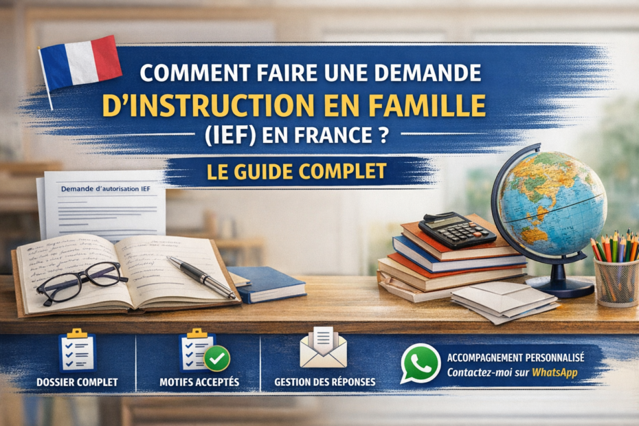 Guide complet pour faire une demande d’instruction en famille (IEF) en France